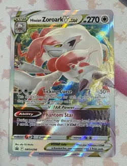 Hisuian Zoroark VSTAR SWSH298 SWSH: Sword & Shield Promo Cards Holo - Image 1