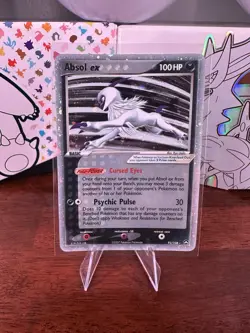 Absol EX 92/108 Holo Swirl Power Keepers Ultra Rare LP Pokemon Card - Image 1