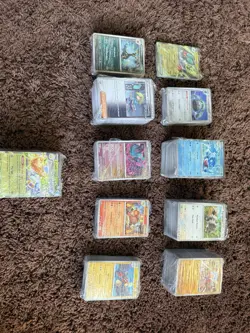 Bulk Pokemon Lot Of Cards 6 Lbs Great For Everyone take A Look! - Image 1
