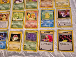 Pokemon 1st Edition Team Rocket Complete 24 Card Common Lot NM - Image 4