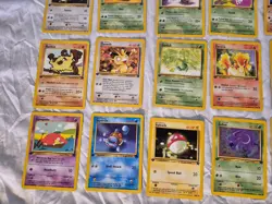 Pokemon 1st Edition Team Rocket Complete 24 Card Common Lot NM - Image 5
