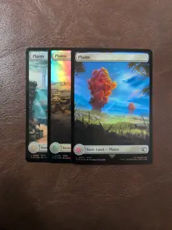 16 Full Art Foil Lands Set Card Lot Final Fantasy MTG - Image 3