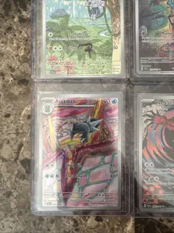 Pokemon TCG 5 Card Illustration Rare LOT NM - Image 2