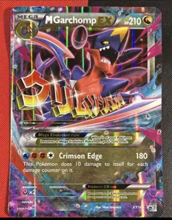 M Garchomp EX XY168 Jumbo Cards Holo - Image 1