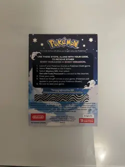 Shiny Koraidon Or Shiny Miraidon Pokemon GameStop Promo Code card new - Image 2