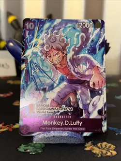 Monkey.D.Luffy (041) (BANDAI CARD GAMES Fest 23-24 World Tour) P-041 One... - Image 4