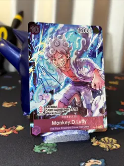 Monkey.D.Luffy (041) (BANDAI CARD GAMES Fest 23-24 World Tour) P-041 One... - Image 5