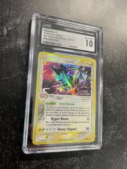 CGC Gyarados Reverse Holo Holon phantoms GEM MINT 8/110 Pokemon Card 2006 - Image 2