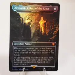 Argonath Pillars of the Kings Borderless Foil The Ozolith Commander LoTR NM - Image 4