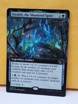 1x EXTENDED Ozolith, the Shattered Spire, NM, MOM, Magic: the Gathering, MtG - Image 2