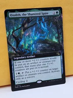 1x EXTENDED Ozolith, the Shattered Spire, NM, MOM, Magic: the Gathering, MtG - Image 3