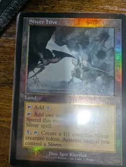 Sliver Hive (Retro Frame) Secret Lair Drop Foil, never played, near mint - Image 1