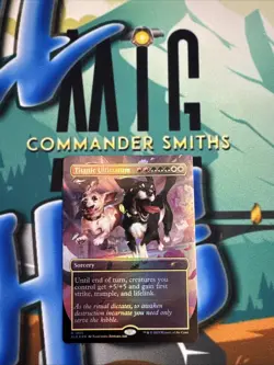 Titanic Ultimatum (DOGS) ✨ Borderless FOIL ✨ MTG NM Secret Lair (1923) - Image 1