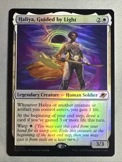 MTG / Haliya, Guided by Light / EOE / #19 / FOIL / Rare / NM - Image 1