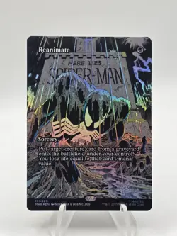 Magic The Gathering Spider-Man Reanimate (Borderless) Foil - Image 1