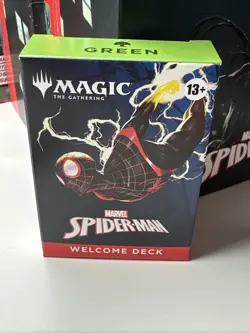 *IN HAND Marvel Spider-Man Welcome Deck - Disney Event Magic The Gathering GREEN - Image 1