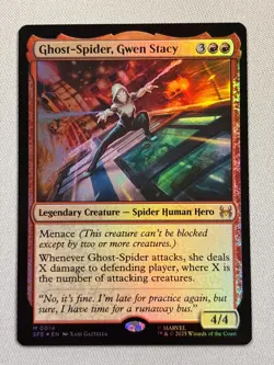 Ghost-Spider, Gwen Stacy (FOIL) - Marvel's Spider-Man: Eternal Legal - MTG - Image 1