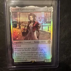 Aerith Gainsborough Final Fantasy Foil - Image 1