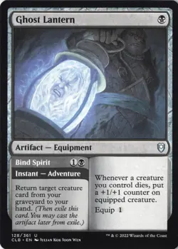 Ghost Lantern Commander Legends: Battle for Baldur's Gate Regular NM 128 CLB - Image 1