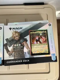 Magic The Gathering Final Fantasy Collector's Edition Commander Deck Set Bundle - Image 3