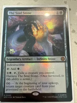 The Soul Stone Marvel's Spider-Man Foil Promo Magic The Gathering - Image 1