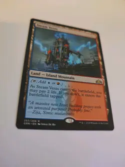 Steam Vents Guilds of Ravnica (GRN) Rare Nonfoil #257 NM, Never Been Played - Image 3