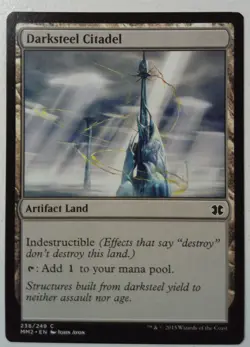 Darksteel Citadel *Common* Magic MtG x1 Modern Masters 2015 MP - Image 1