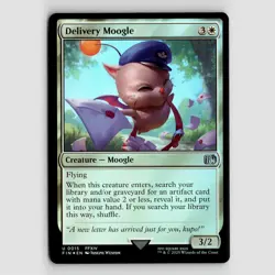 Delivery Moogle (Foil) - FIN #15 Uncommon - NM / Mint FINAL FANTASY Single - Image 1