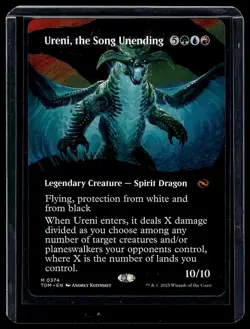Near Mint or Better Ureni, the Song Unending (Borderless) #374 W/Tracking - Image 1