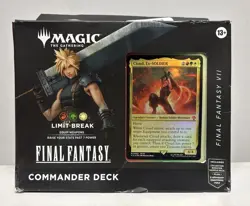 *NEW & Sealed* Magic: The Gathering Final Fantasy VII Commander Deck Limit Break - Image 1