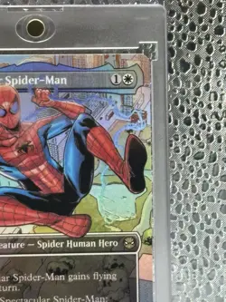 Spectacular Spider-Man Borderless Foil - Spider-Man MTG Magic - 0014 - Image 3