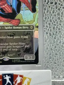 Spectacular Spider-Man Borderless Foil - Spider-Man MTG Magic - 0014 - Image 4