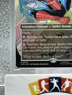Spectacular Spider-Man Borderless Foil - Spider-Man MTG Magic - 0014 - Image 5