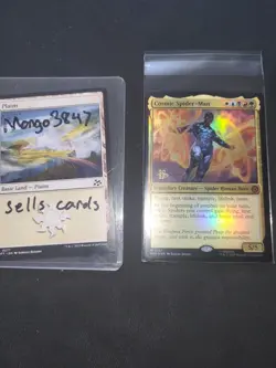 MTG Magic the Gathering SPM FOIL 127 COSMIC SPIDER-MAN Pre-Release PROMO - Image 3