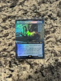 Edgar, King of Figaro (Extended Art) Final Fantasy Foil - Image 1