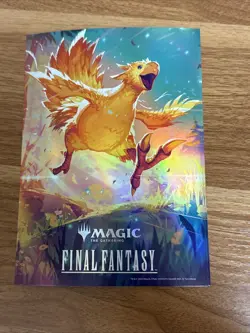 MTG MAGIC THE GATHERING FINAL FANTASY 5X7 CHOCOBO PROMO FOI - Image 1
