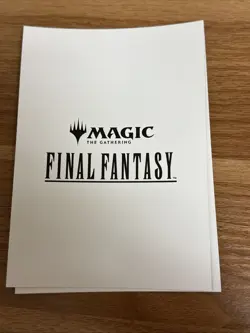 MTG MAGIC THE GATHERING FINAL FANTASY 5X7 CHOCOBO PROMO FOI - Image 2