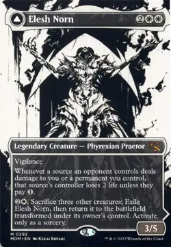 Elesh Norn // The Argent Etchings (Showcase) March of the Machine - Magic MTG NM - Image 1