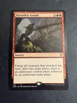 Relentless Assault Commander Legends Magic the Gathering LP - Image 1