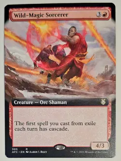 Wild-Magic Sorcerer (Extended Art) Commander: Adventures in the Forgotten Realms - Image 1
