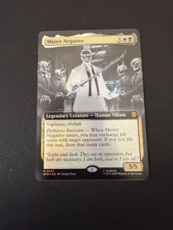 1x Mister Negative, Foil, Marvel Spider-Man, Magic the Gathering, MTG NM - Image 1