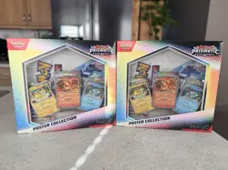 Pokemon Scarlet Violet Prismatic Evolutions Poster Collection Factory Sealed - Image 1