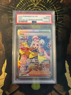 Pokemon Iono 269/193 Paldea Evolved Special Illustration Rare PSA 10 - Image 1