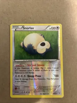 Pokemon TCG Snorlax Generations 58/83 Reverse Holo Rare - Image 1