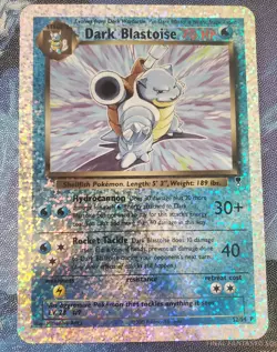 Pokemon Dark Blastoise Legendary Collection S2/S4 Jumbo Box Topper Holo 2002 NM - Image 1