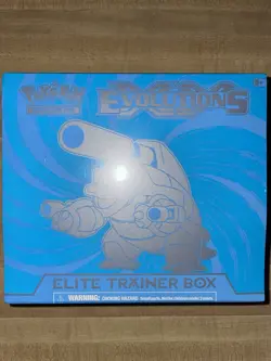 Pokemon TCG - XY Evolutions Elite Trainer Box ETB Blastoise New Sealed In Hand - Image 1