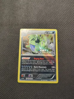 Tyranitar XY130 Fates Collide Prerelease Staff Promo Pokemon LP - Image 1