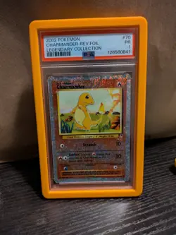 Pokemon TCG Charmander Legendary Collection Reverse Holo 70/110 PSA 1 POP 33 - Image 1