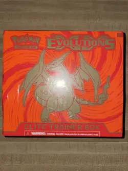 Pokemon XY Evolutions Charizard ETB Elite Trainer Box 2016 Sealed - Image 1