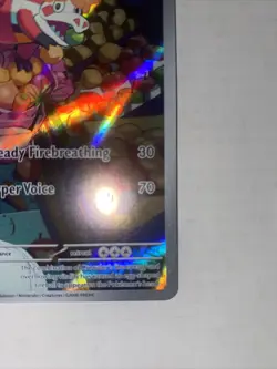 Pokemon TCG Paldea Evolved Crocalor 202/193 Illustration Rare Near Mint - Image 4